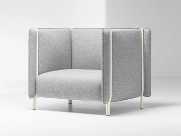 PINCH - Armchair high-back by La Cividina - view 2